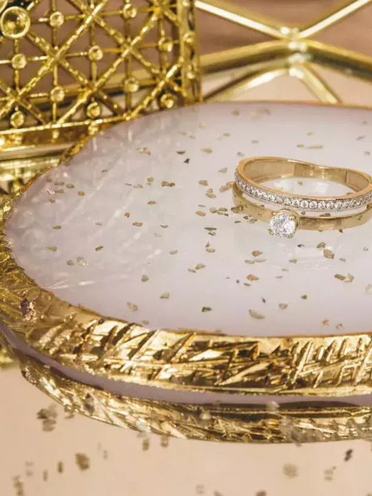 Femeie Inel Eternitate din Aur 14K