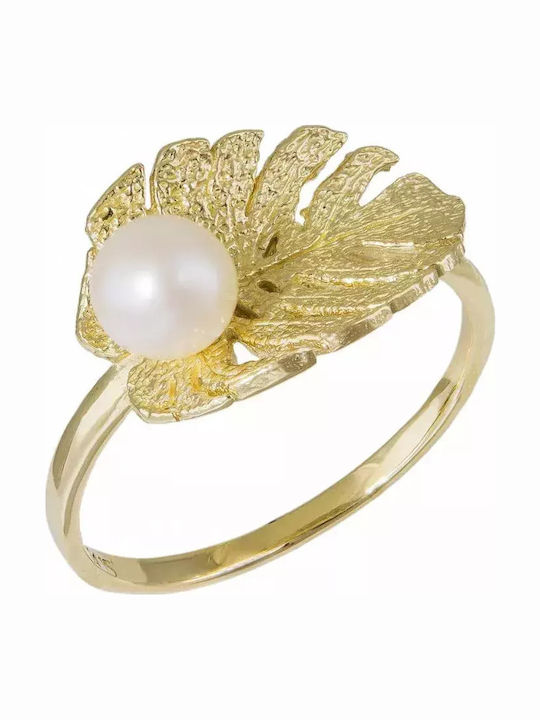 Damentagerring Gold 14K