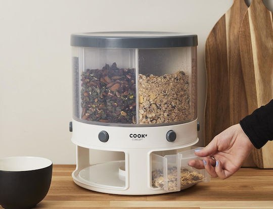 Cook Concept Βάζο Ζυμαρικών / Δημητριακών με Καπάκι Γυάλινο Διάφανο 9000ml Cook Concept Βάζο Ζυμαρικών / Δημητριακών με Καπάκι Γυάλινο Διάφανο 9000ml
