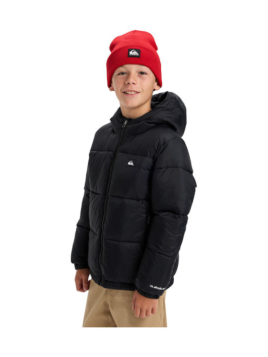 Cold Days Youth Kids Coats & Jackets Casual Hooded Black