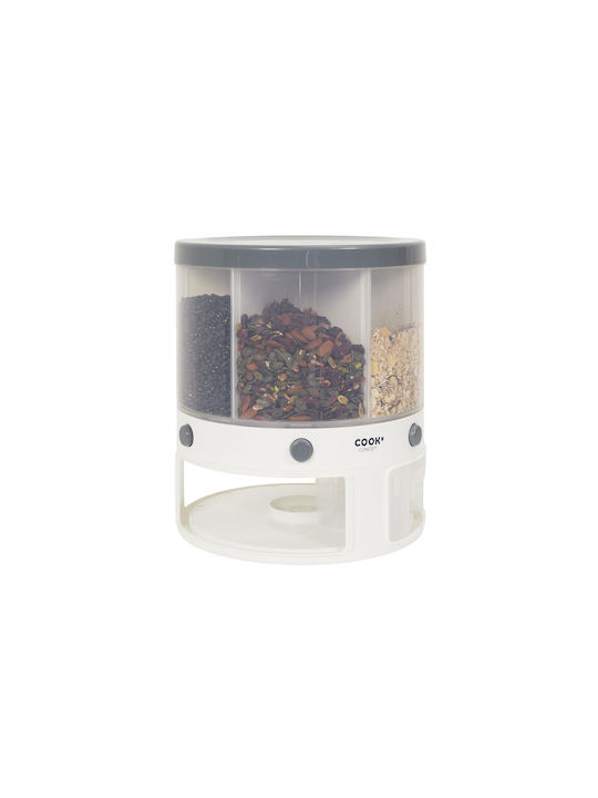 Cook Concept Vase Pasta / Cereals with Lid Glass Transparent 9000ml