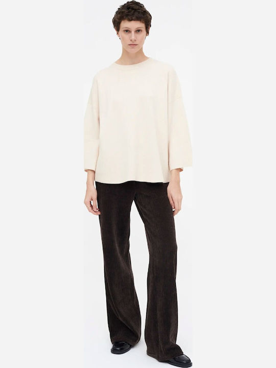 Women's Long Sleeve Sweater Off White