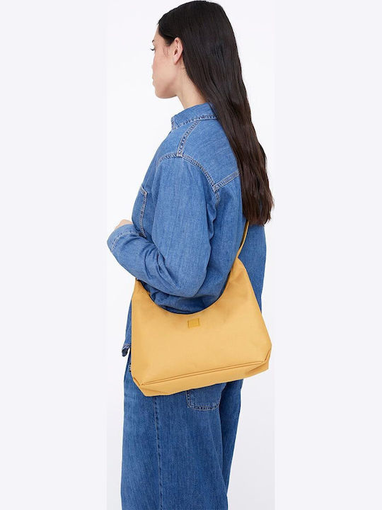 Damentasche Schultertasche Gelb