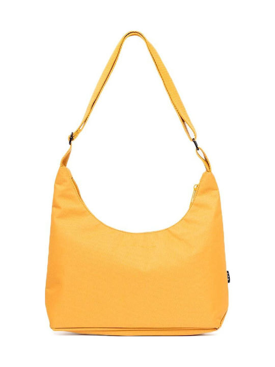 Damentasche Schultertasche Gelb