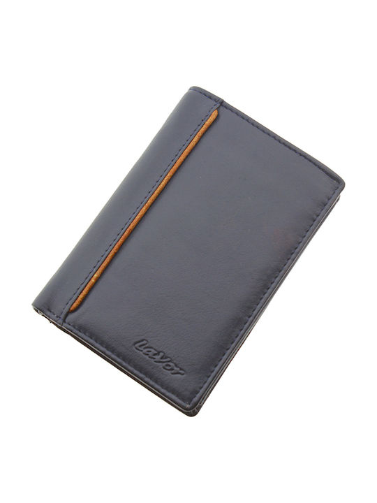 Кожен Мъжки Портфейл с RFID Син