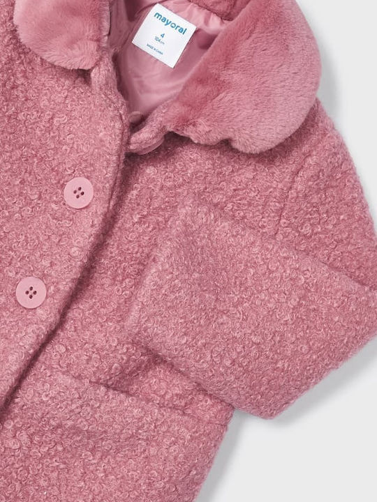 Kids' Coat Long Pink