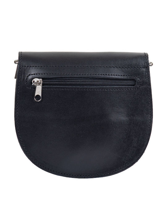 By -leather Leather Women's Bag Shoulder Black