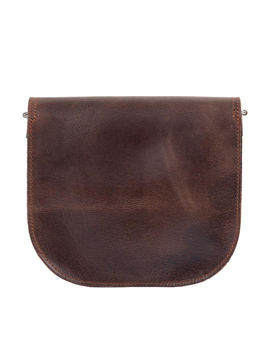 By -leather Leather Women's Bag Shoulder Brown