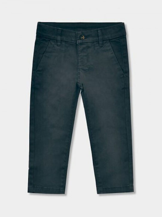 Παιδικό Παντελόνι Chino Υφασμάτινο Μπλε Basic