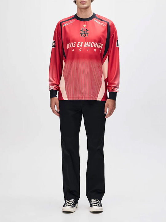 Moto Short Sleeve Red