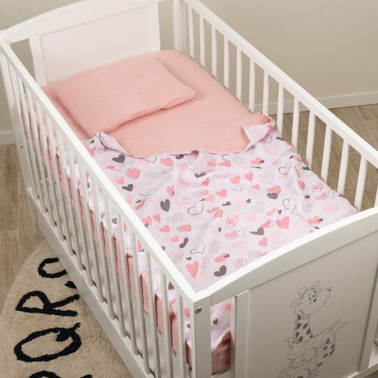 Kidizi Set Für Krippe Pink 3Stück