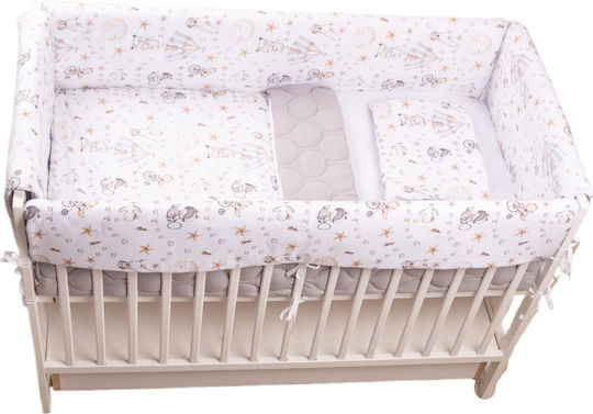 Kidizi Baby Crib Bedding Set Gray