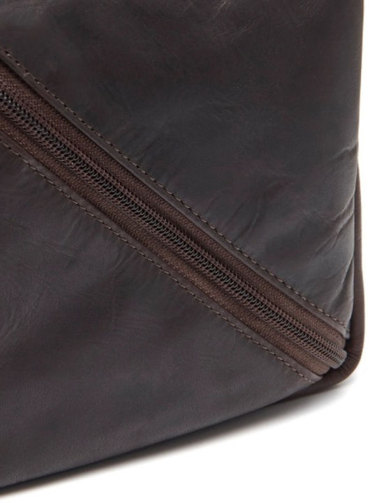 Δερμάτινο Νεσεσέρ Ταξιδίου Chesterfield Brand C08.054201 Καφε