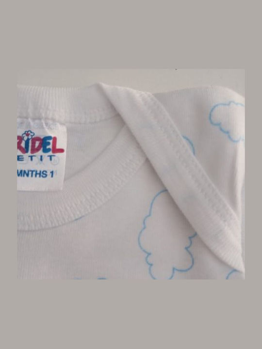 Fridel Petit Long-Sleeved White, Blue