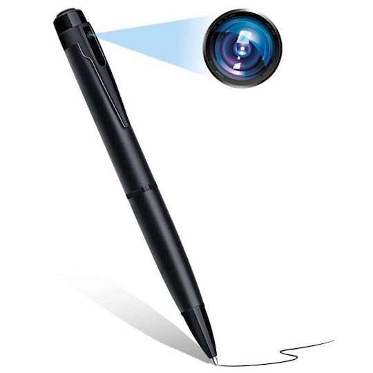 Cameră Ascunsă Stilou 1080p cu Slot pentru Card de Memorie