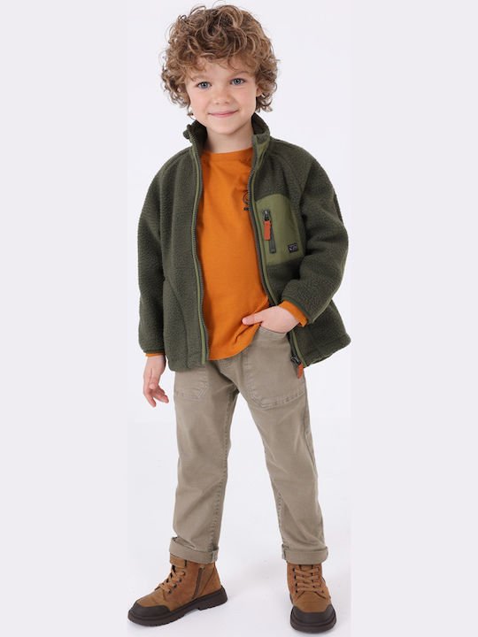 Παιδική Ζακέτα Fleece Χακί