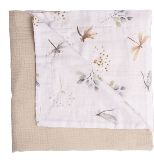 Kidizi Blanket Nursery Swaddling Blankets Cotton Beige 110x75cm