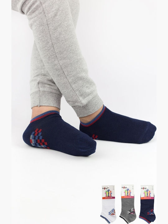Design Socks Παιδικά Σοσόνια Πολύχρωμο 3 Ζευγάρια