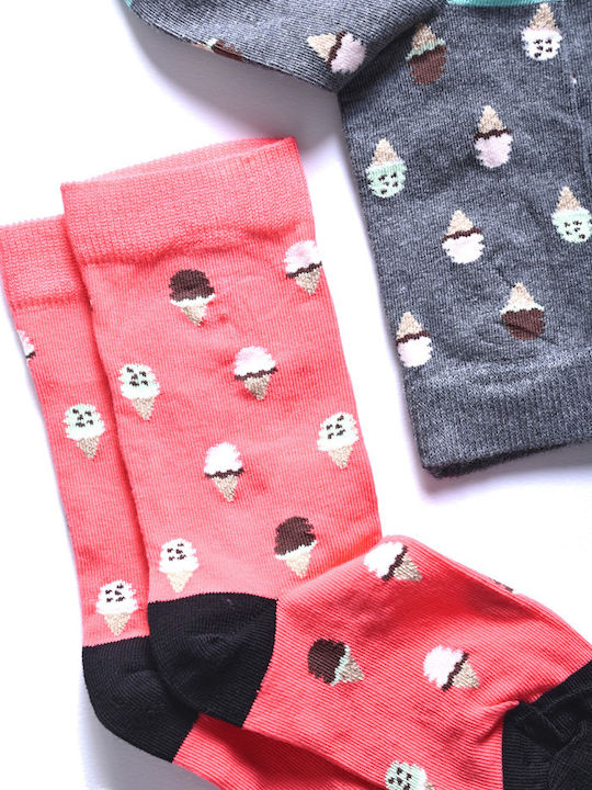 ME-WE Kids' Socks Coral 2 Pairs