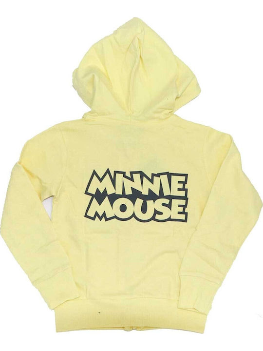 Disney Kids Sweatshirt Cardigan Yellow
