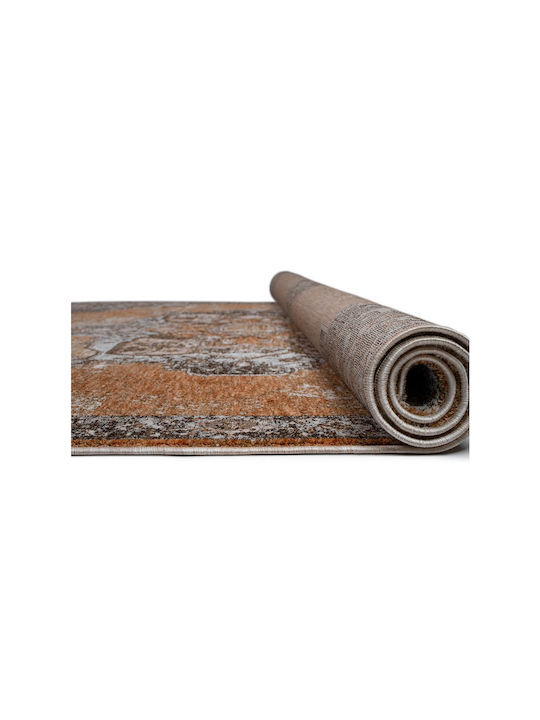 Naf Naf Amaro S373b Rug Rectangular L. Brown - M. Grey