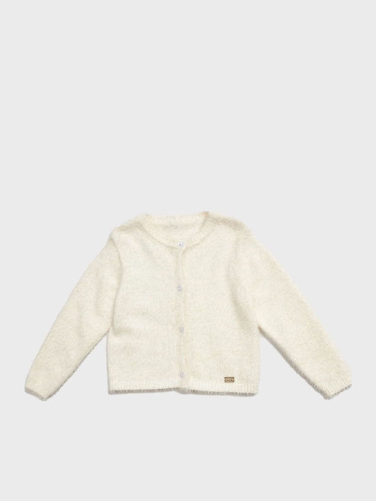 Kids Cardigan Knitted Ecru