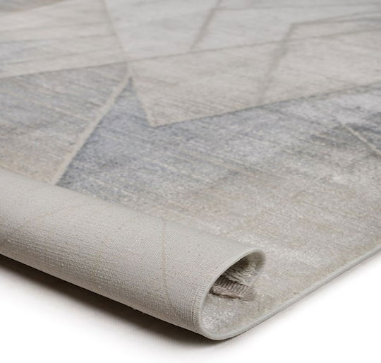 Naf Naf Nouvel Rug Rectangular with Fringes Beige