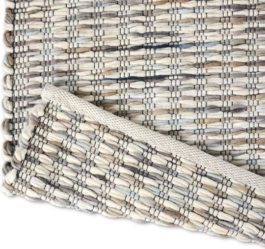 Brink & Campman Grain Lucrat manual Covor Rectangular Bej