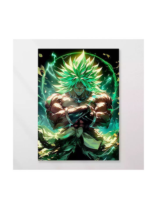 Canvas Painting Dragon Ball Broly Legendary Super Saiyan Knv2710 45cm X 65cm