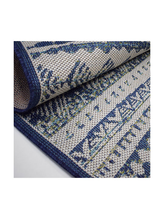 Eurofil Aurela 1543h Rug Rectangular Summer Wicker Blue