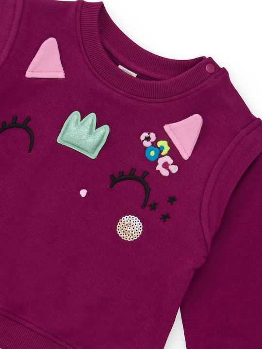 Kids' Set with Leggings Winter 2pcs Magenta