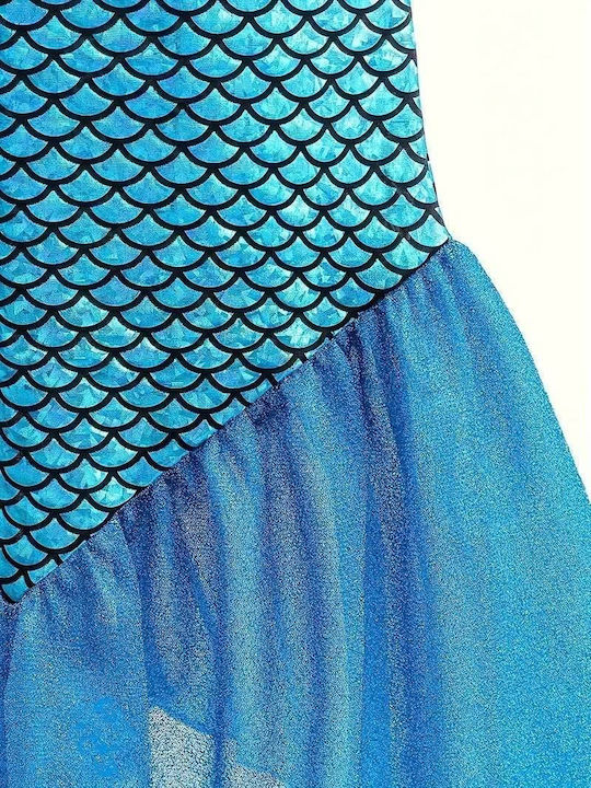 Kids Carnival Costume mermaid Purple