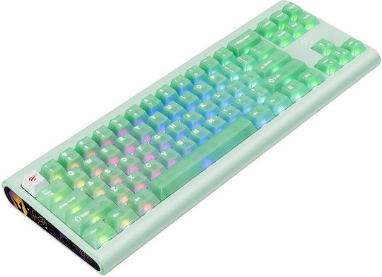 Havit KB896L Gaming Mechanical Keyboard with RGB lighting (English US) Green