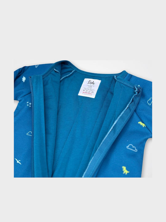 Owli Herbstlich Schlafsack mit Füßen Sleeping Sack 1.5 Tog Dino