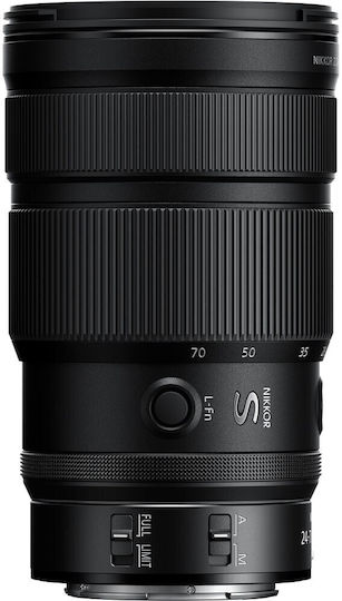 Nikon Full Frame Camera Lens Z 24-70mm f/2.8 Sii Standard Zoom for Nikon Z Mount Black