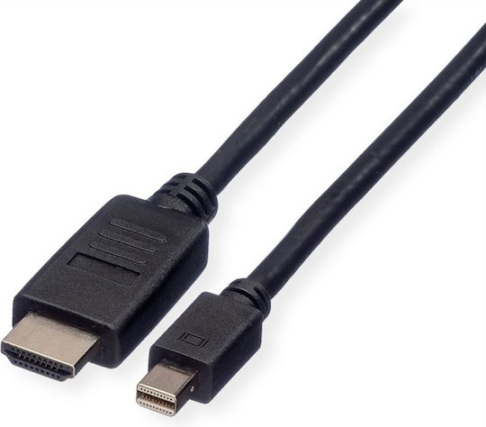 Roline Cable DisplayPort male - mini DisplayPort male 3m Black (11.04.5792)