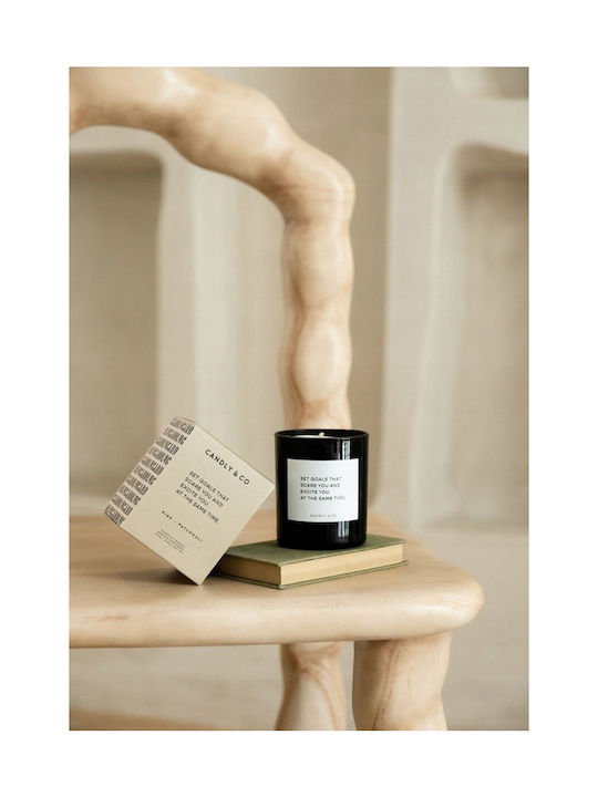 Candly & Co. Lumânare Aromatică Din Soia În Borcan Negru 250gr