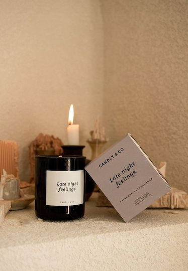 Candly & Co. Κερί Σόγιας σε Βάζο Μαύρο 250gr