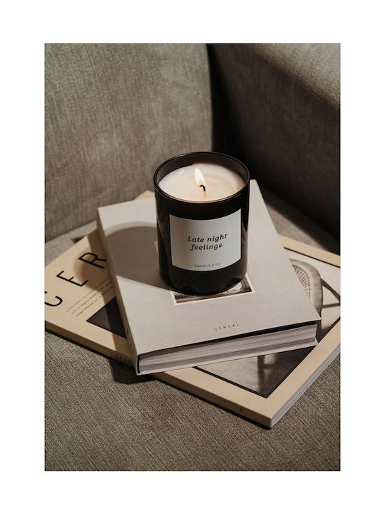 Candly & Co. Κερί Σόγιας σε Βάζο Μαύρο 250gr