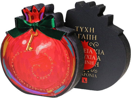 Synchronia de birou Amulet Rodie Roșu 17.5x18cm 1buc