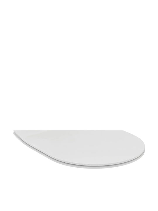 Ideal Standard Wandhängende Toilette mit Deckel Sanftes Schließen Weiße