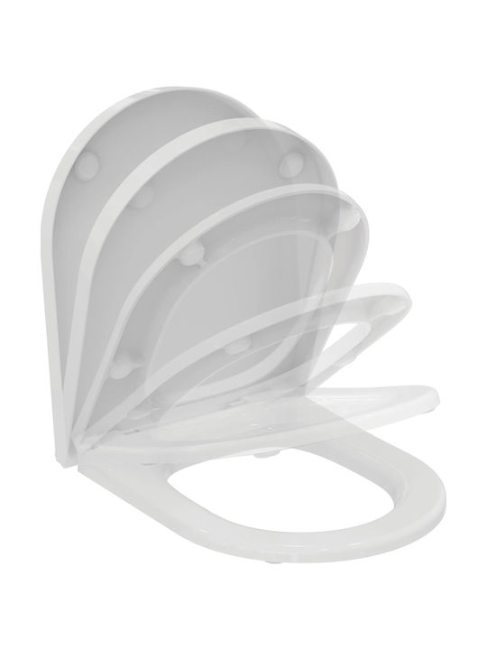 Ideal Standard Λεκάνη Κρεμαστή με Κάλυμμα Soft Close Λευκή