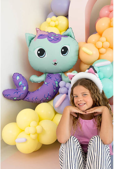 Foil Balloon Mercat Gabby's Dollhouse Series
