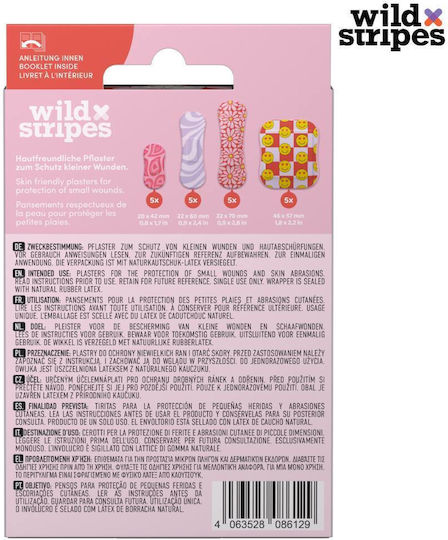 Wild Stripes Classic Sensitive Αυτοκόλλητα Επιθέματα 20τμχ