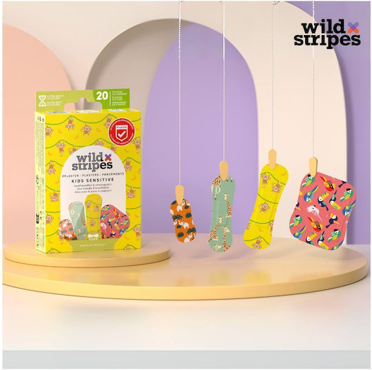 Wild Stripes Kids Jungle Vibe Plasters 20pcs