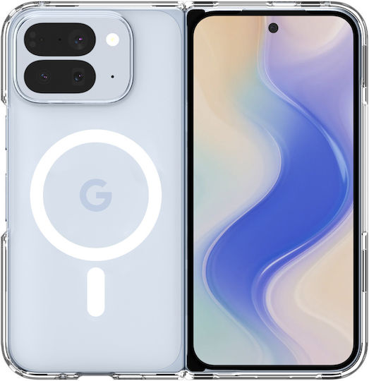 Spigen Ultra Hybrid Magsafe Umschlag Rückseite Kunststoff / Silikon 2mm Clear White (Google Pixel 10 Pro Fold)