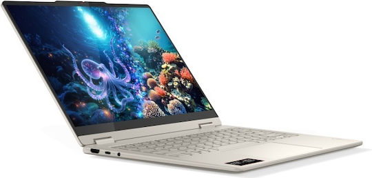 Lenovo Yoga 7 2-in-1 14AKP10 14" OLED 120Hz (Ryzen AI 300 Serie-7 350/24GB/1TB SSD/W11 Startseite) Seashell (GR Tastatur)