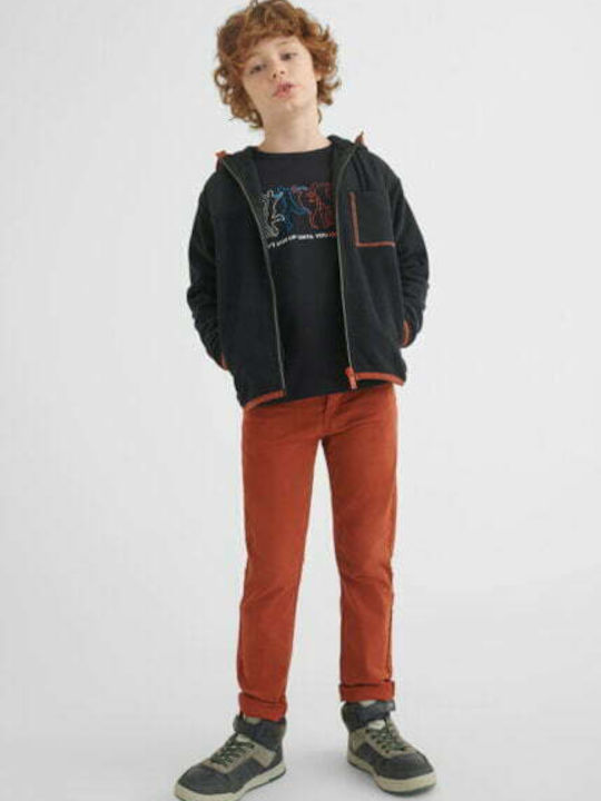 Mayoral Kids' Jeans Trousers Brown