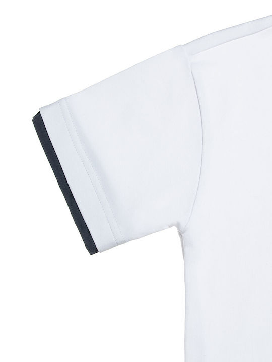 Kinder-T-Shirt Weiß Druck