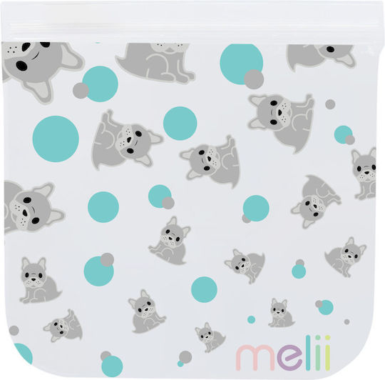 Melii – Επαναχρησιμοποιούμενα Τσαντάκια Σνακ 2 Bulldog 2 Shark